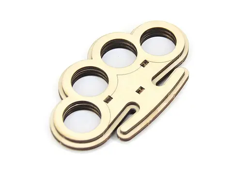 Дерев'яний конструктор "Кастет" 6 деталей - фото 5