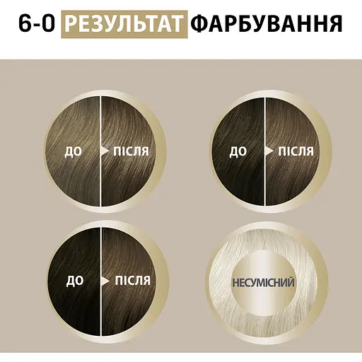 Фарба для волосся Creme Supreme №6-0 натуральний темно-русявий - фото 8