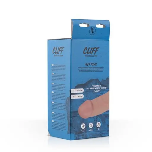 Фалоімітатор EasyToys Cliff Realistic Dildo 22 см тілесний - фото 6