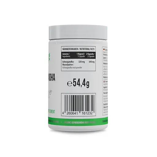 Органічний порошок кореня ашваганди MST Healthy Ashwagandha, 100 капсул - фото 2