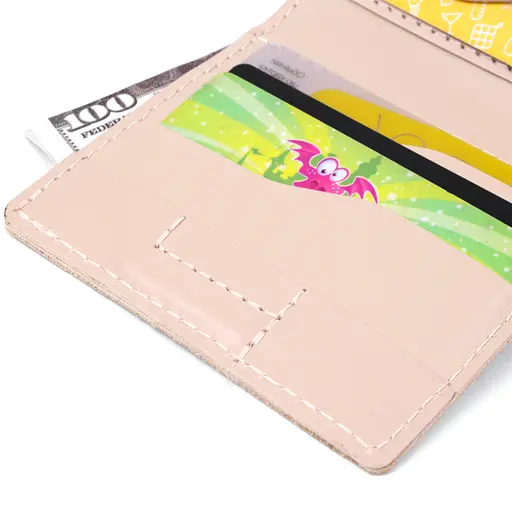 Женское кожаное портмоне Grande Pelle 10х10х1.5 см acs0018769 - фото 4