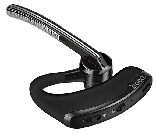 Бездротова Bluetooth-гарнітура Hoco E15 black - фото 3