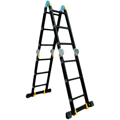 Драбина-трансформер GTM KMP403A 4*3 алюмінієва, 3.5 м (39103) - фото 1