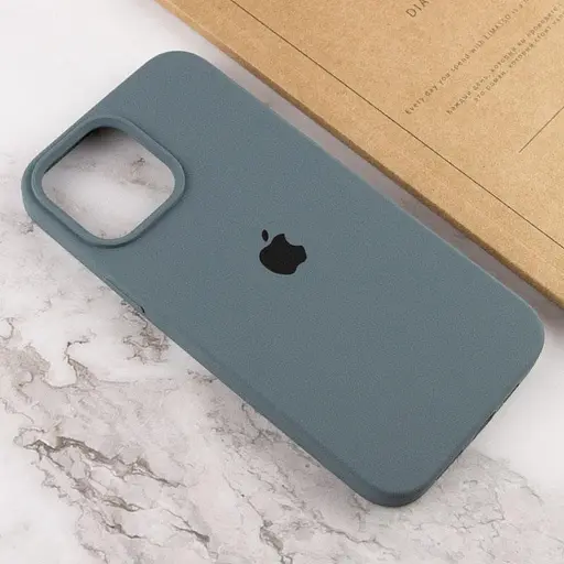 Чехол Silicone Case Full Protective AA для Apple iPhone 14 Plus 6.7 Зеленый/Cactus - фото 4