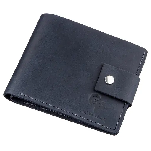 Мужской кожаный кошелек Grande Pelle 9х11х3 см acs0015849 - фото 1