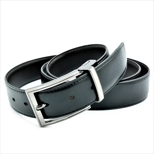 Ремінь шкіряний Weatro чоловічий двосторонній 110-125х3,5 см acs0014098 - фото 3