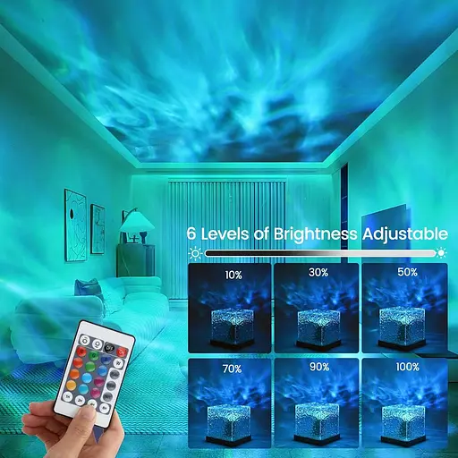 Світлодіоднийзоряний проектор Galaxy 16 кольорів 30 режимів - фото 5