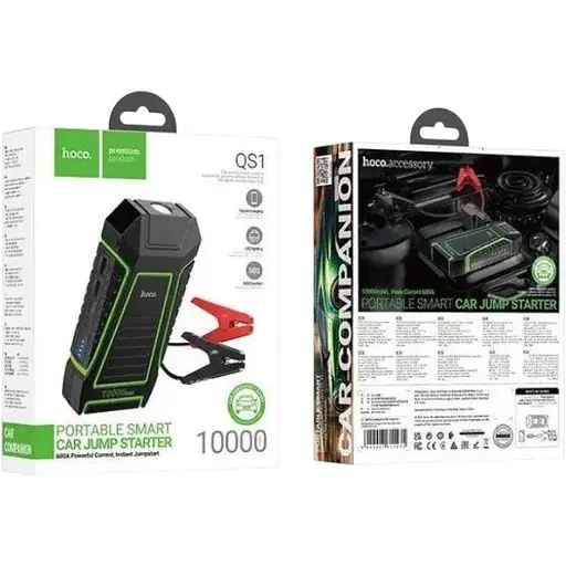 Пуско-зарядний пристрій для авто Hoco QS1 600A На 10000 mAh - фото 7