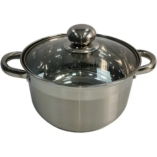 Кастрюля из нержавеющей стали Zauberg 6.1 л ZB-6.1 C