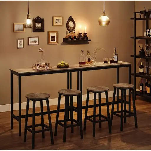 Барный стул Leobert Halmar 2 штуки в стиле Loft - фото 3