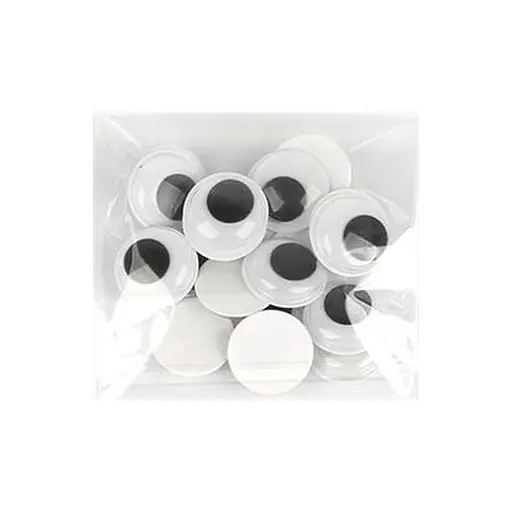 Творческий набор для аппликаций "Глаза" Bambi ЕД-528, 25 мм, 10 грамм, 28 штук - фото 1