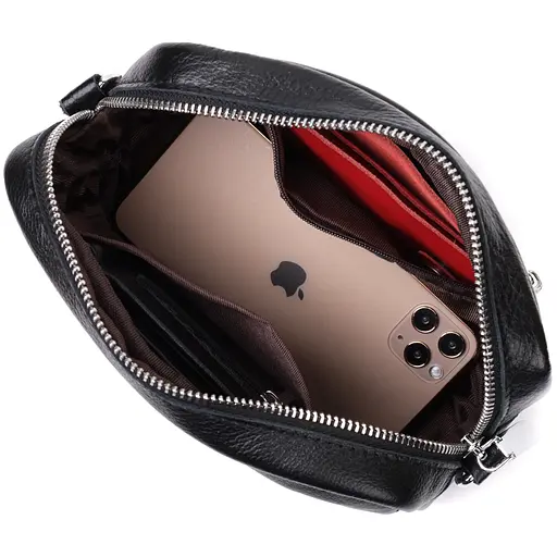 Женская сумка Vintage из натуральной мягкой кожи 21х13з7.5 см sum0029042 - фото 7