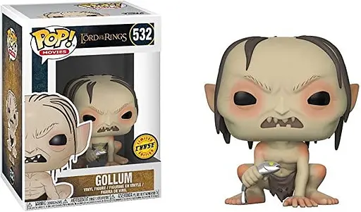 Фигурка Funko Pop Фанко Поп Lord of the Rings Gollum Властелин колец Голлум Chase 10 см LR G C 532