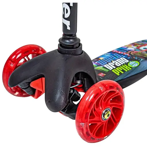 Самокат детский Mini Best Cars - фото 2