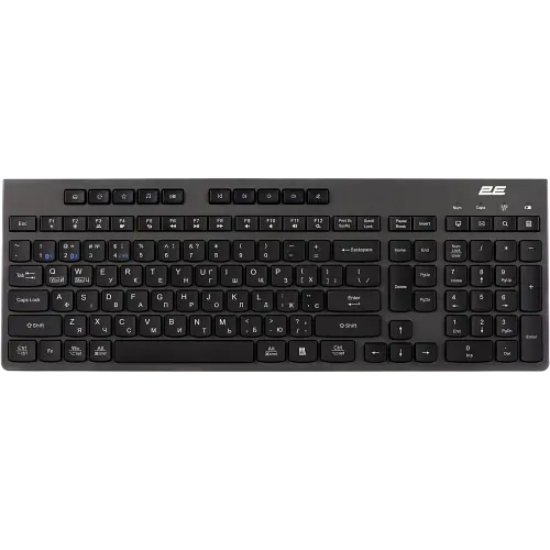 Клавіатура бездротова 2E KS280 Black/Gray (2E-KS280WBGR_UA) - фото 3