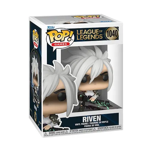 Фігурка Funko Pop Ліга Легенд Рівен League of Legends Riven 10 см FP LOL R 1040 - фото 3