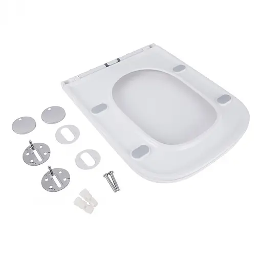 Сиденье для унитаза Qtap (Aries) с микролифтом Slim QT99HXU15W - фото 5