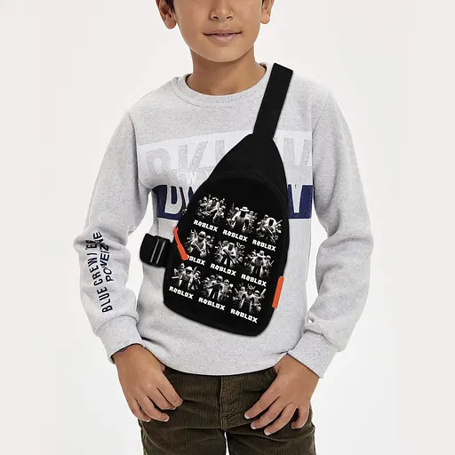 Сумка через плече дитяча Roblox 29х17 см сумка слінг для хлопчика (01976)