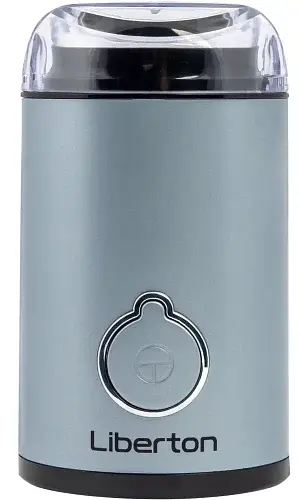 Кавомолка Liberton LCG-2306, Blue, 150Вт, 50г, блокування включення при знятій кришці, корпус пластик, ніж з нержавіючої сталі