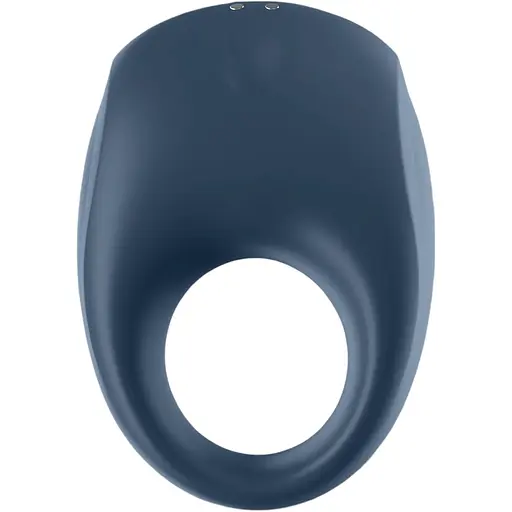 Эрекционное кольцо Satisfyer Strong One Ring Vibrator 7.4 см синий