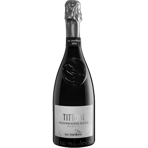 Вино игристое La Tordera Prosecco Rive Di Vidor Valdobbiadene DOCG Tittoni Spumante Dry белое сухое 11.5% 0.75 л (1056)
