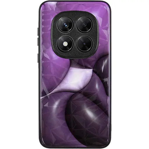Чехол Epik TPU+PC Prisma BubbleGum для Xiaomi Redmi Note 14 Pro 4G 3D Purple - фото 2