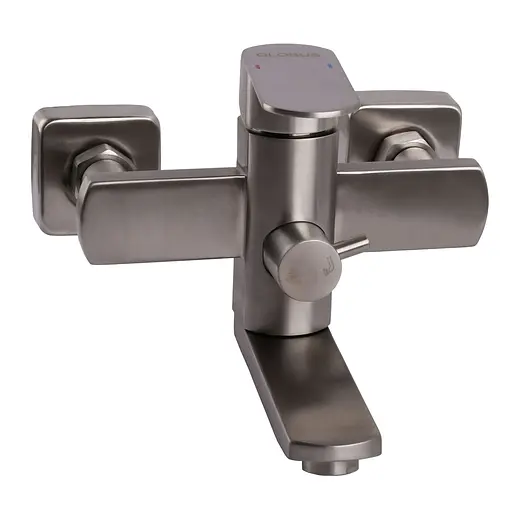 Смеситель для ванны Globus Lux Sorento SQ-102NHR Нержавеющая сталь - фото 5