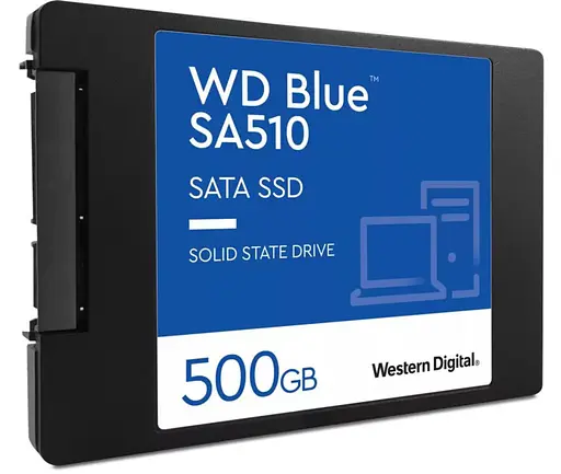 Твердотельный накопитель SSD 500Gb Western Digital Blue SA510 (WDS500G3B0A) - фото 3