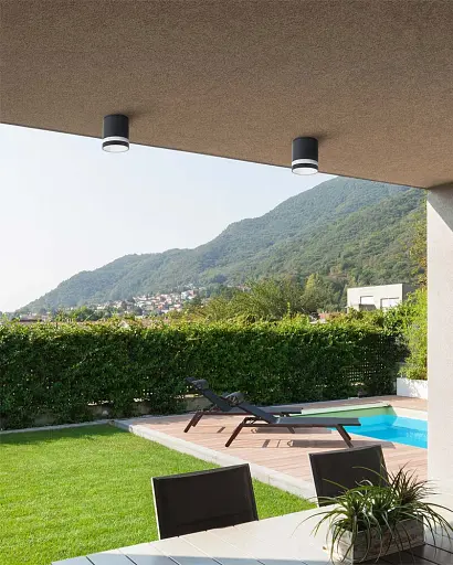 Вуличний світильник Goldlux 330970 Tromso GU10 1x10W IP54 чорний - фото 2