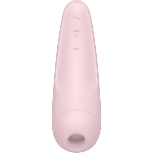 Вибратор с вакуумной стимуляцией Satisfyer Curvy 2+ Pink SO3782 (95851)