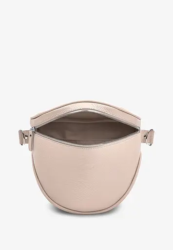 шкіряна сумка поясна-кроссбоді Vacation світло-бежевий флотар - фото 5