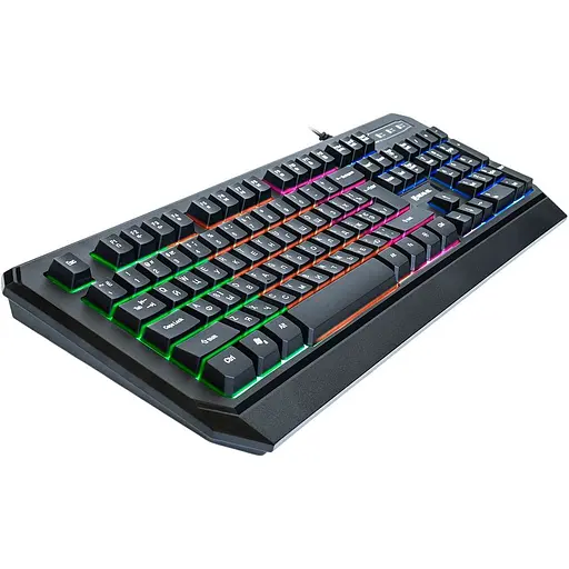 Клавіатура Real-El Comfort 7001 Backlit Black EL123100035 (128770) - фото 5