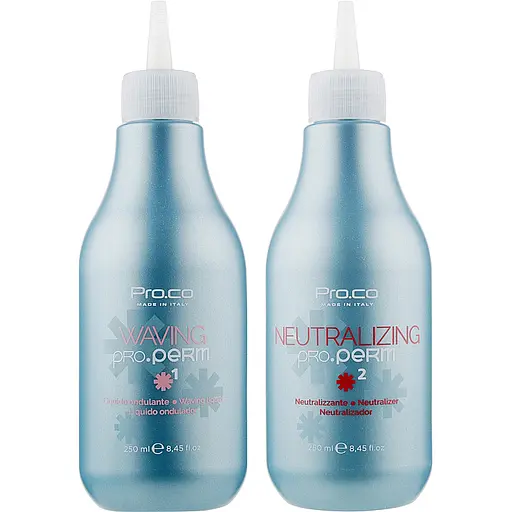 Комплекс Pro.Co Hair Curling System для завивки волосся (засіб для завивки 250 мл та нейтралізатор після 250 мл) - фото 2
