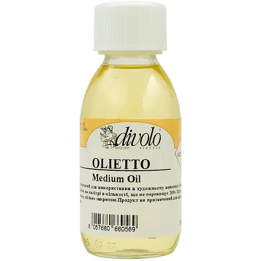 Олія лляна Divolo з сикативом 125 мл - фото 1