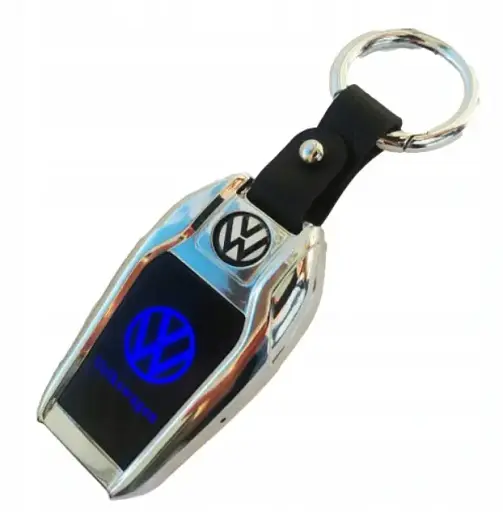 Елегантний Брелок-Запальничка Для Ключів C.F. Volkswagen - Світлодіодна Лампа Розжарювання З РК-екраном - фото 1