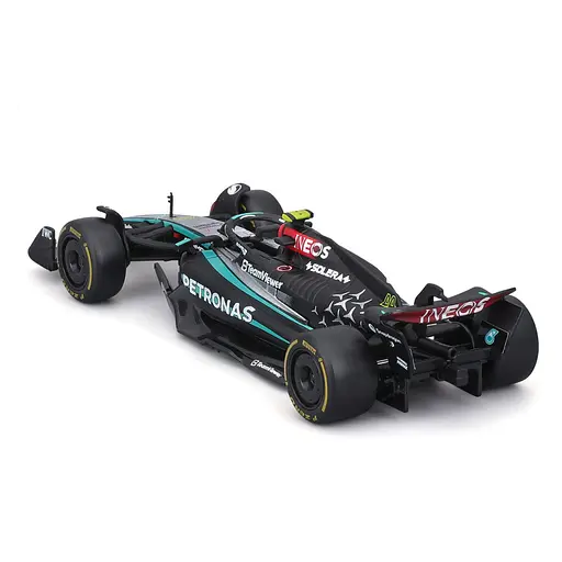 Колекційна автомодель Mercedes-AMG F1 W15 Performance (2024) Bburago 18-38208, 1:43 масштаб - фото 2