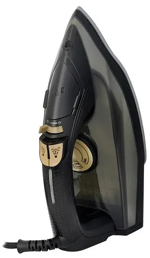 Гладильный утюг Rotex RIC40-C Ultra Glide Керамическое покрытие 2600Вт Резервуар для воды 380мл Черный - фото 2