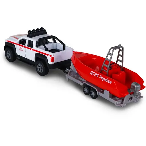 Ігровий набір TechnoDrive Служба порятунку на воді зі світлом та звуком (510217.270) - фото 11