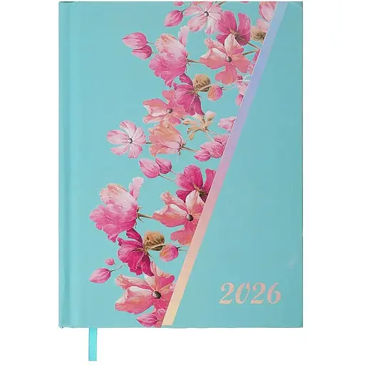 Щоденник датований Buromax Passion 2026 поліграфічний A5 м'ятний (BM.21160-38)