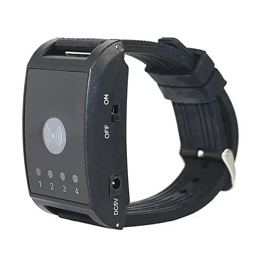 Приемник сигнала от беспроводных кнопок Retekess F4411A в виде браслета