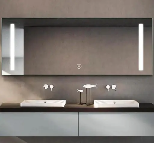 Дзеркало Dusel DE-M1041 75x120, Білий - фото 10