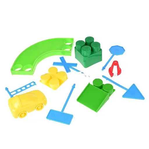 Конструктор Юніка Автотрек, 52 деталі - фото 3