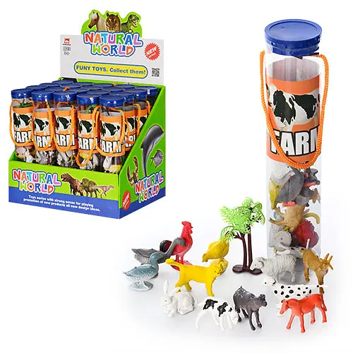 Набор Домашние животные, 12 шт., в колбе, от 5 см, T800 (в ассортименте) - фото 2