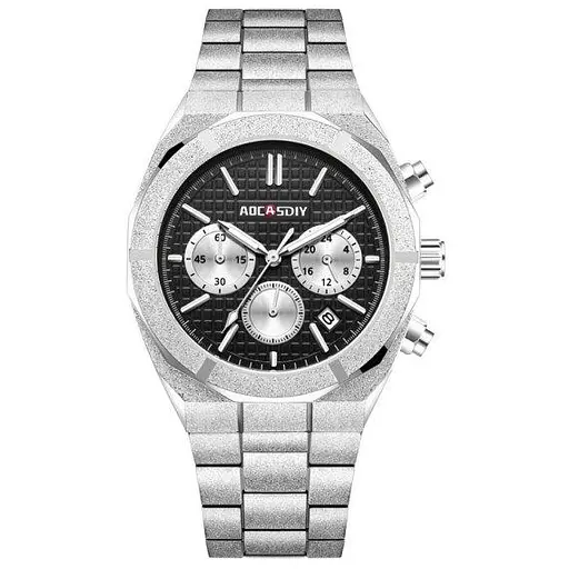 Часы мужские наручные Aocasdiy Graphite (Серебристый)
