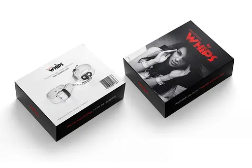 Наручники Whips Collections lakier (сріблястий) - фото 3