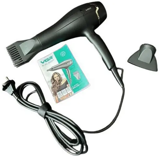 Фен VGR V-450 Черный - фото 3