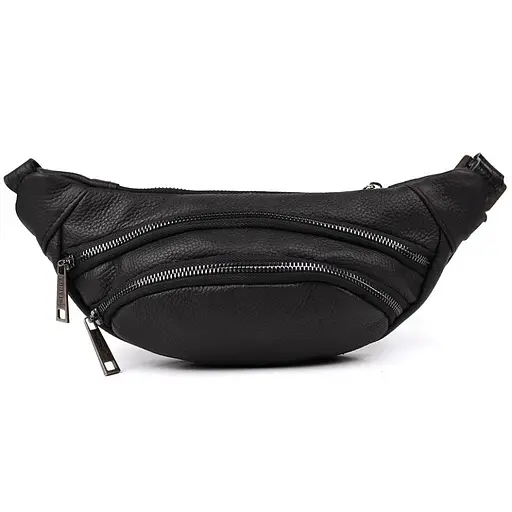 Шкіряна чоловіча сумка на пояс TARWA 11х30х5 см nsa0001310 - фото 3