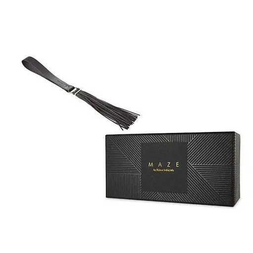 Флогер Bijoux Indiscrets MAZE - Tassel Flogger Black - фото 2
