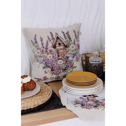 Салфетка Прованс Лавандовый сад Dх35 см (44186) - фото 4