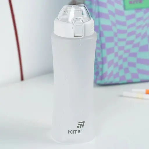 Пляшечка для води Kite 660 мл біла (K25-1216-1) - фото 5